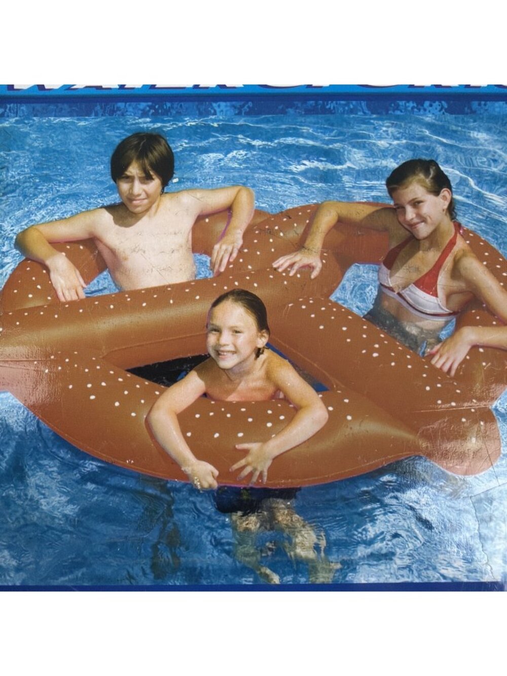 INFLATABLE GIANT 60" PRETZEL Swimming Pool RAFT TUBE Swimline 90640 NEW Open Box